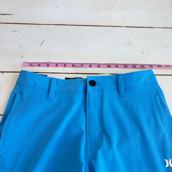 Hurley Shorts All Day Hybrid Quick Dry Stretch Blue Men's Size 30 - Picture 8 of 9